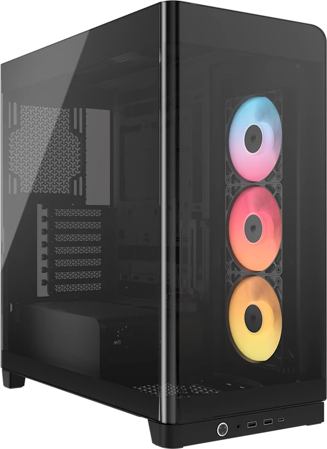 Kasë CORSAIR FRAME 4500X RS-R ARGB Mid-Tower Tempered Glass, e zezë