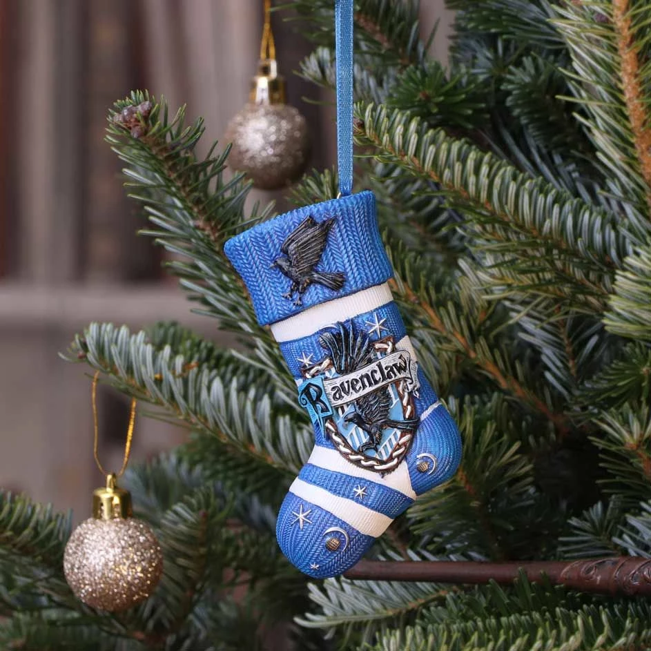 Ornament varës NEMESIS NOW Harry Potter Ravenclaw, resin, i pikturuar me dorë, zyrtar i licencuar, blu