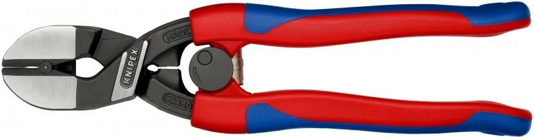 Prerëse teli Knipex 71 42 200, 200mm, kuqe/blu