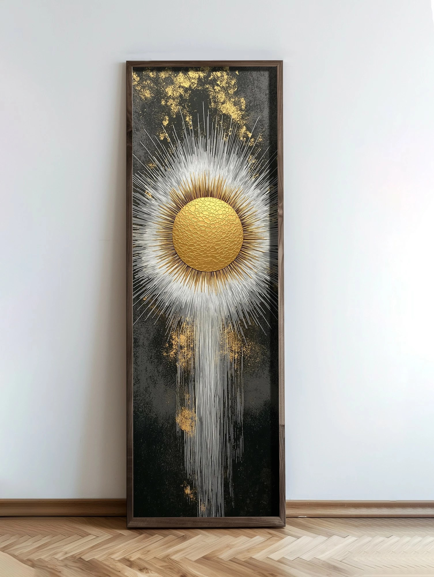 Pikturë dekorative me kornizë MDF, Wallity, EMR086, shumëngjyrëshe, 40x120x3.5 cm