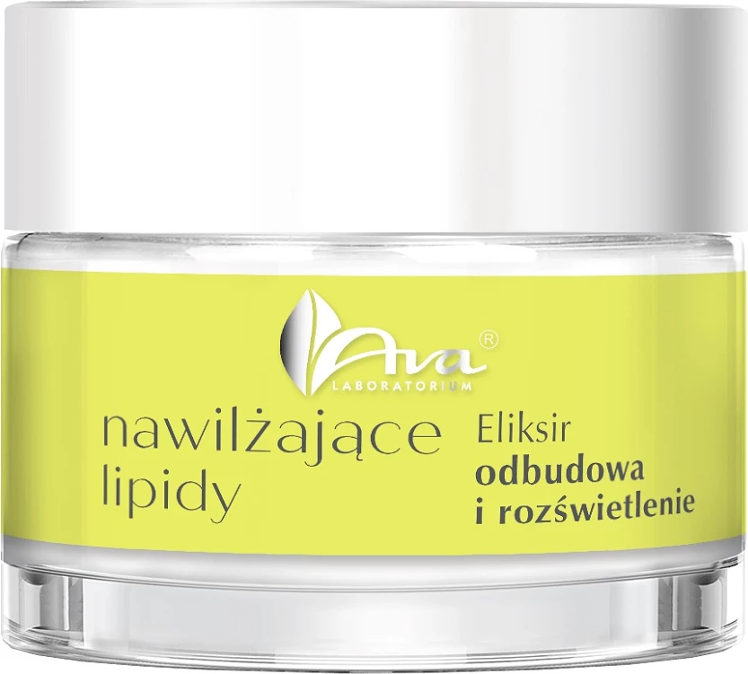 Krem hidratues për fytyrë Ava Laboratorium Moisturizing Lipids Elixir Repair and Brightening për femra, 50ml