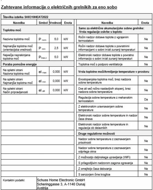 Ngrohës ajri industrial SHE SHX310HEAT2022 5000W 400V, 3 modalitete, termostat i rregullueshëm, i kuq