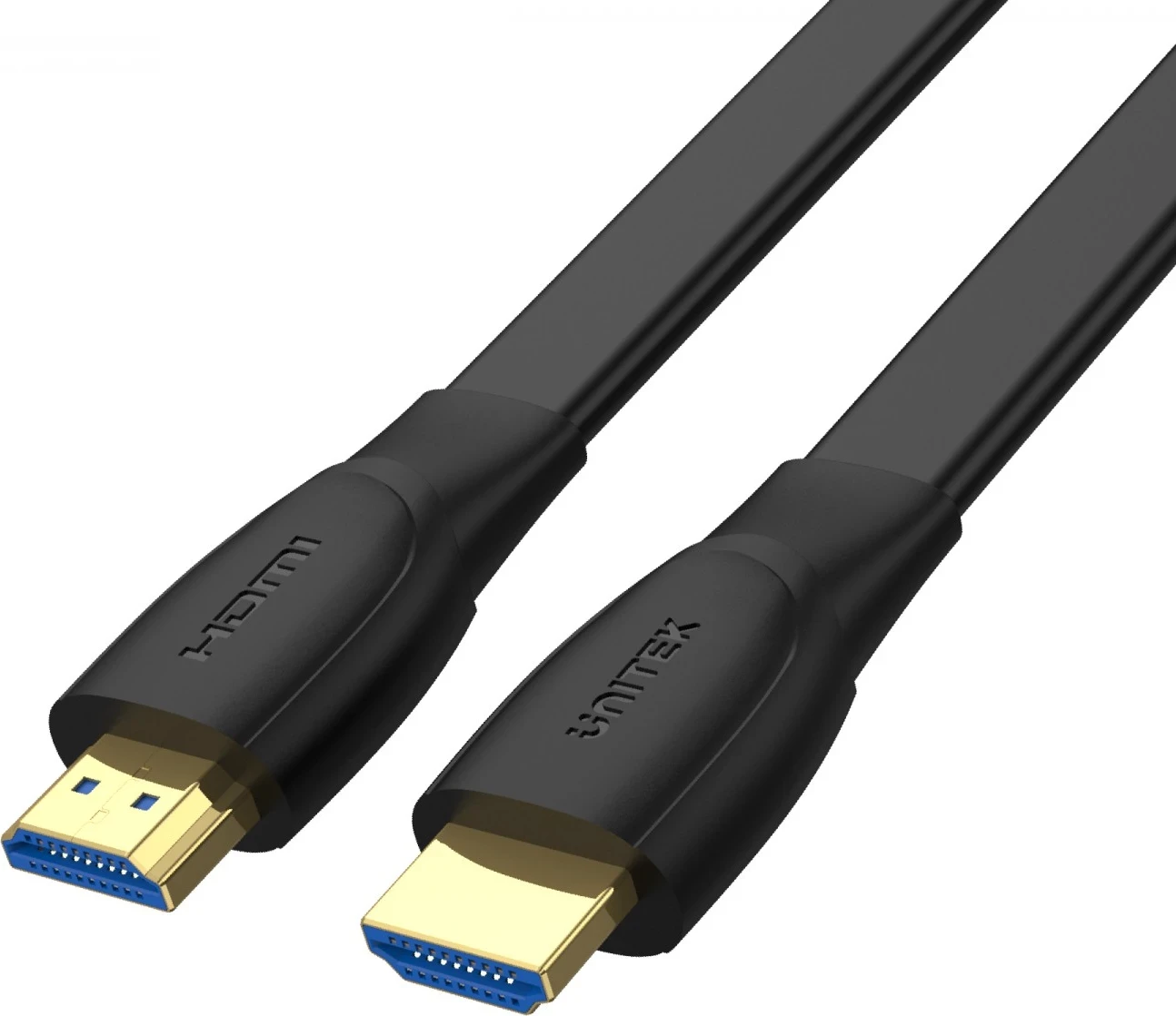 Kabllo HDMI 2.0 Unitek, e shpejtë dhe e sheshtë, 1.5m, e zezë