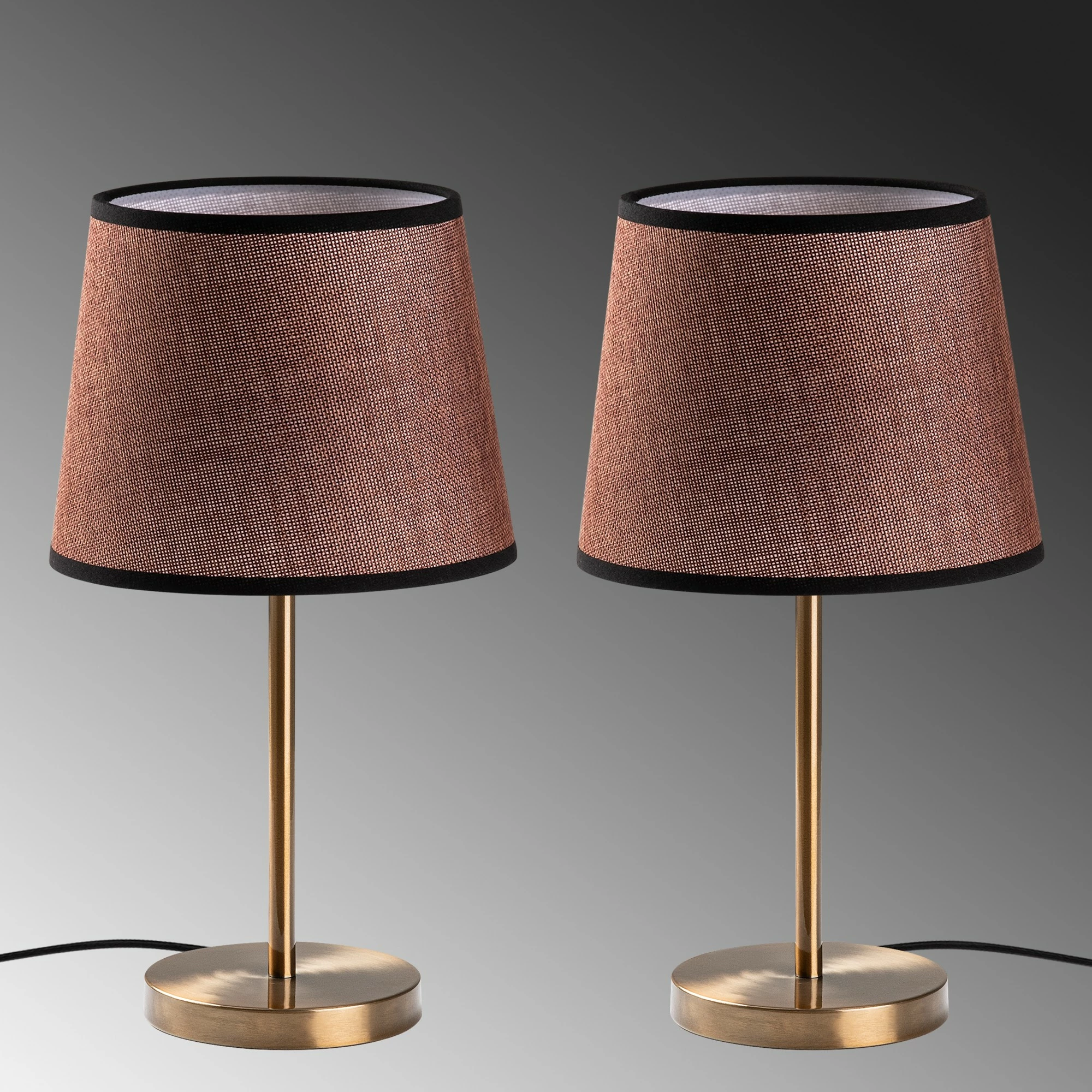 Set llamba tavoline (2 copë), Opviq, abajur, 5103