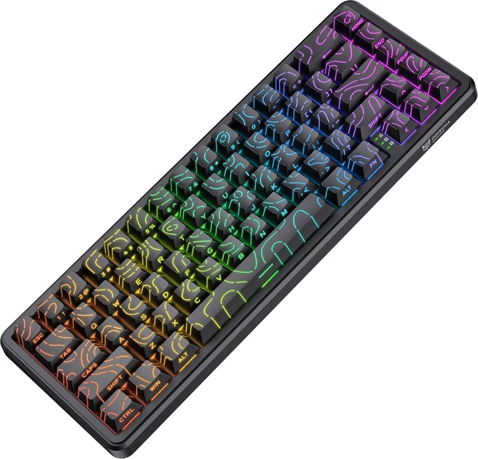 Tastierë gaming, ONIKUMA G67, 67 taste, butona magnetikë, 8 kHz polling, ARGB, me kabllo USB-C