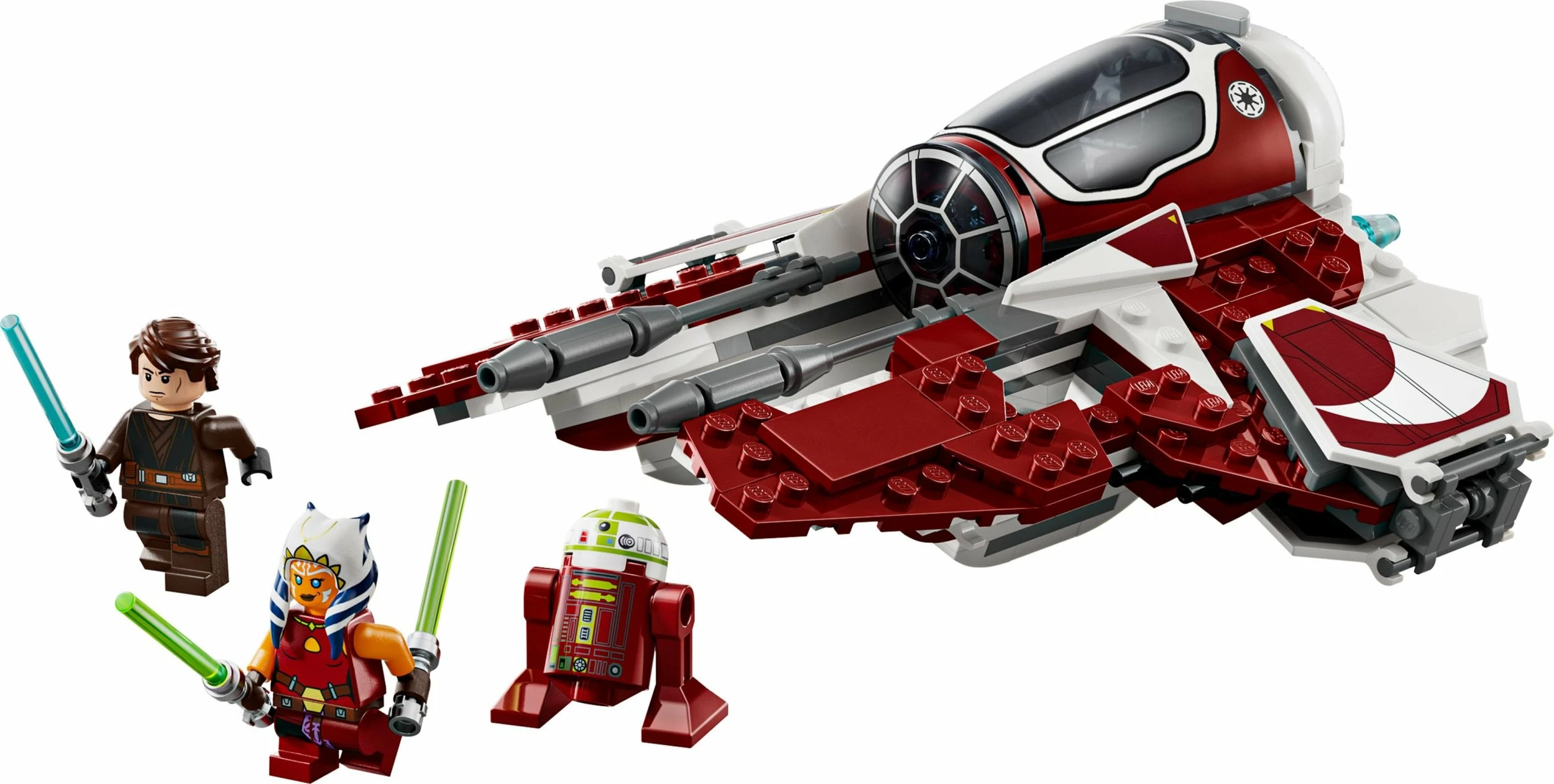 Set LEGO Star Wars Jedi Interceptor i Ahsoka Tano 75401, 290 pjesë