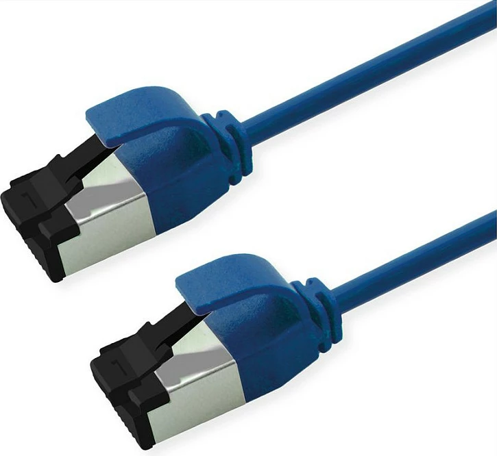 Kabllo rrjeti ROLINE 21.15.3445, Cat8.1, 5 m, S/FTP, RJ-45, 40GbE, Blu