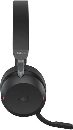 Kufje Jabra Evolve2 75 MS Stereo Bluetooth USB-A, ANC, rreze 30 m, e zezë (27599-999-999)