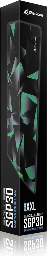 Mauspad Sharkoon SKILLER SGP30 XXL Stealth, 900x400mm, i zi/jeshil