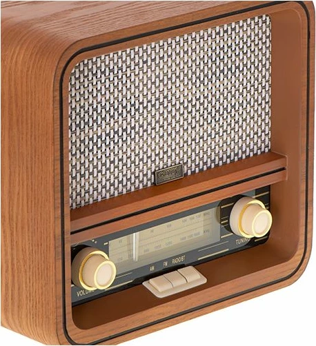 Radio retro CAMRY CR1188 FM/AM, Bluetooth, USB, stereo 2x5W, dru kafe