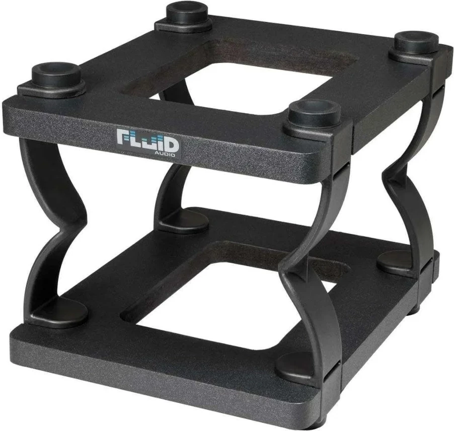 Stenda për monitorë studio Fluid Audio DS5, 4-5 inç, Plastike, Zezë, Set 2 copë
