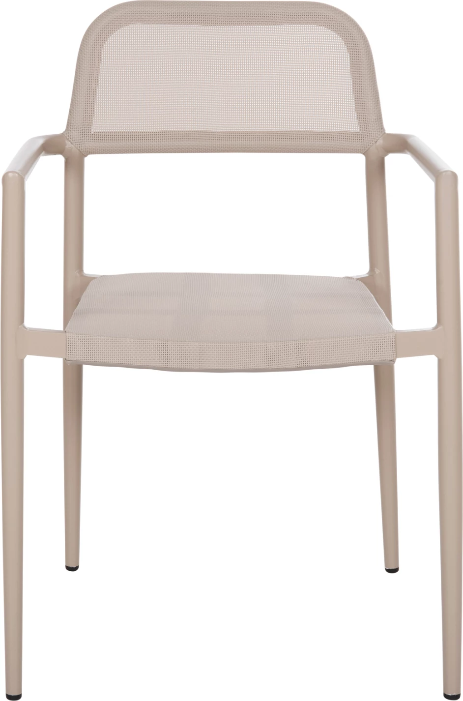 Karrige alumini RONNY, ngjyrë shampanjë, FH5998.03, 53x51x80H cm