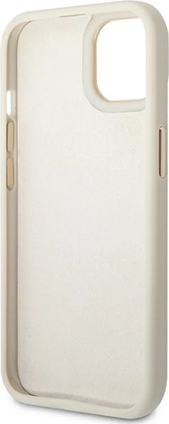 Mbështjellës Guess Croco Collection për iPhone 14 6.1", argjendtë