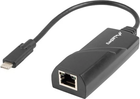 Konvertues Lanberg NC-1000-02, RJ-45, i zi 