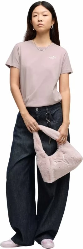 Maicë për femra Puma Ess Standard Small Logo Tee 695752 49, rozë e zbehtë [Madhësia: XL]
