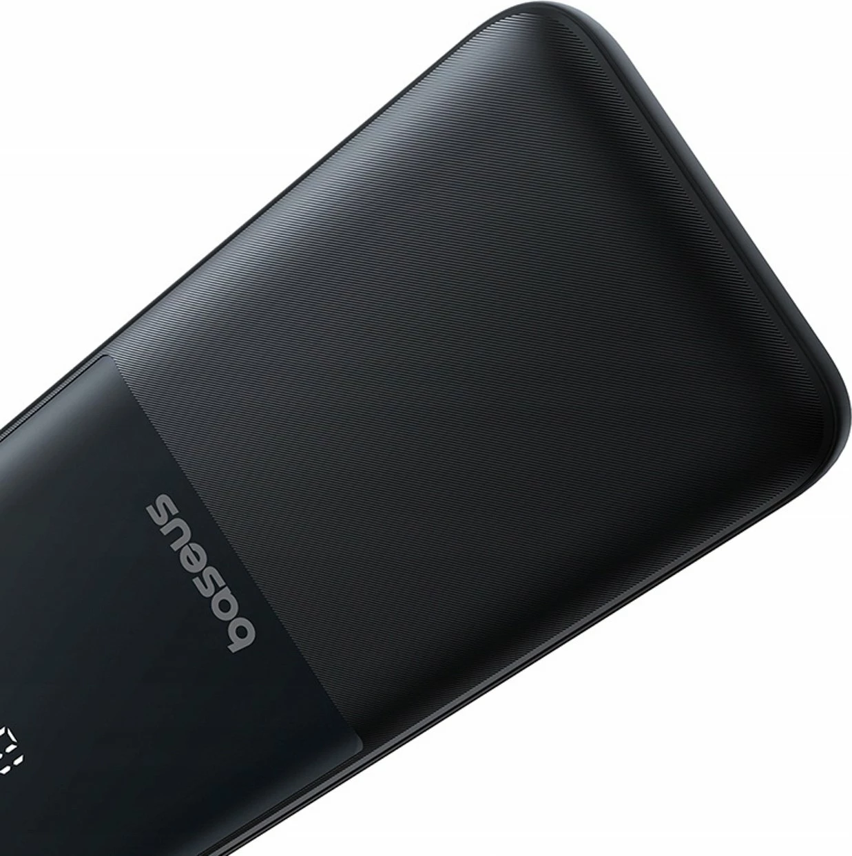 Powerbank Baseus Lipow 10000mAh 22.5W me ekran, me kabllo të integrume + kabllo USB-A në USB-C 0.2m, i zi