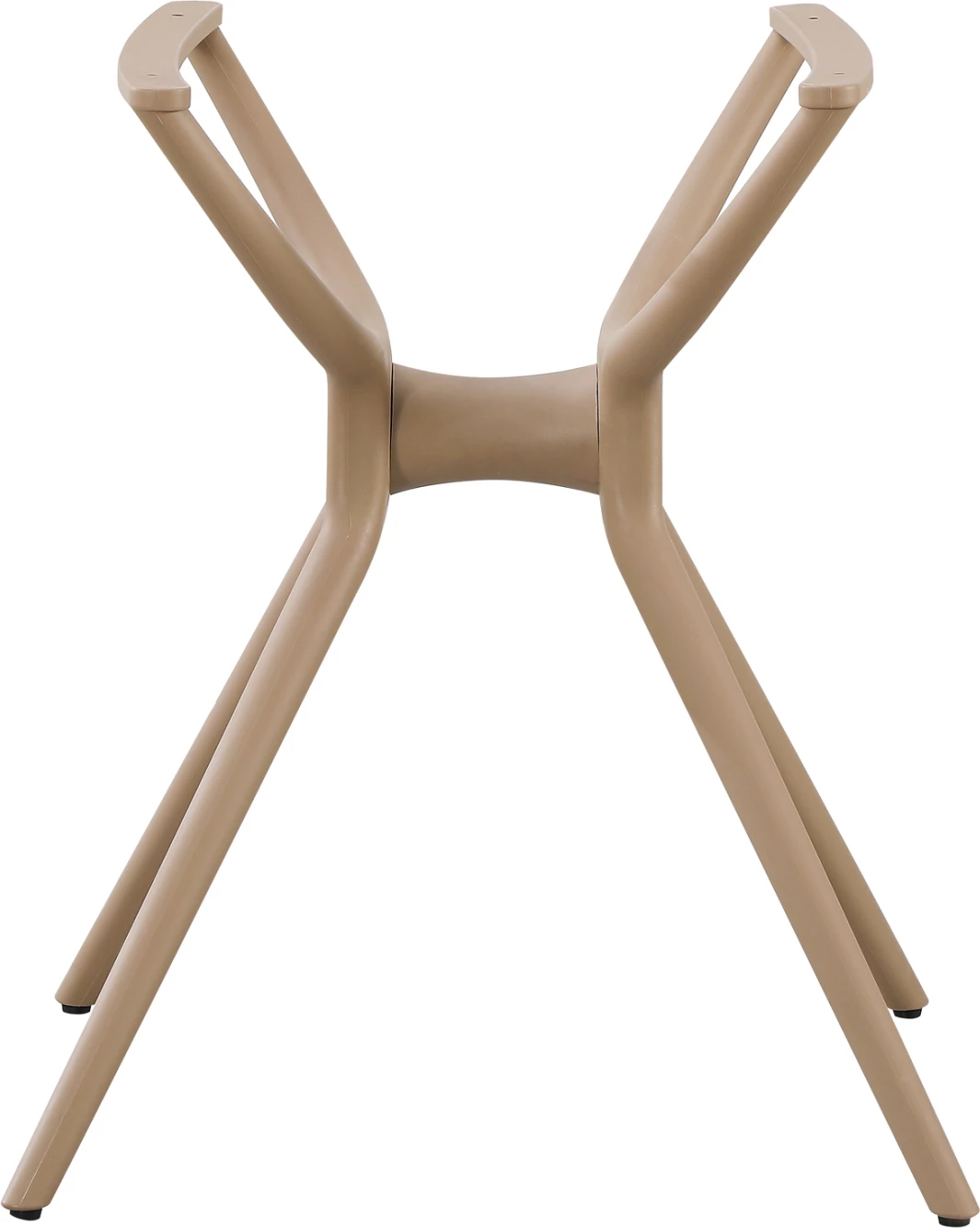 Baza tavoline polipropileni, ngjyrë kapuçino, FH462.04, për sipërfaqe tavoline 80x80cm