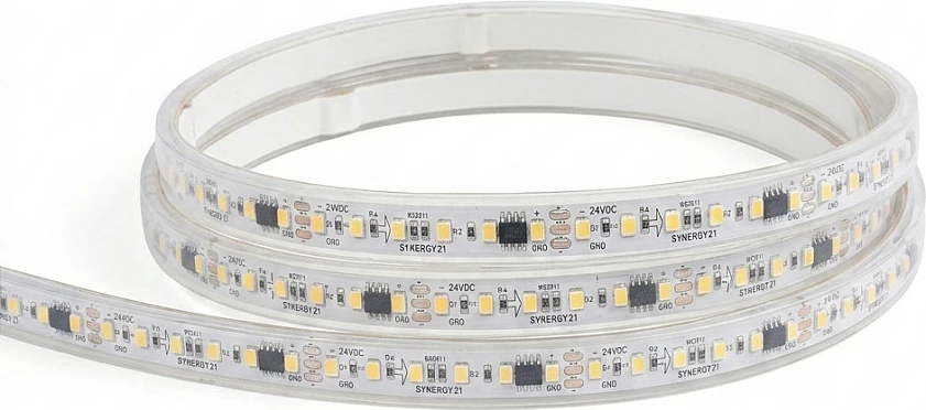 Shirit LED Synergy21 Flex Strip 2835, 120 LED/m, Neutral White, DC24V, WS2811, IP65