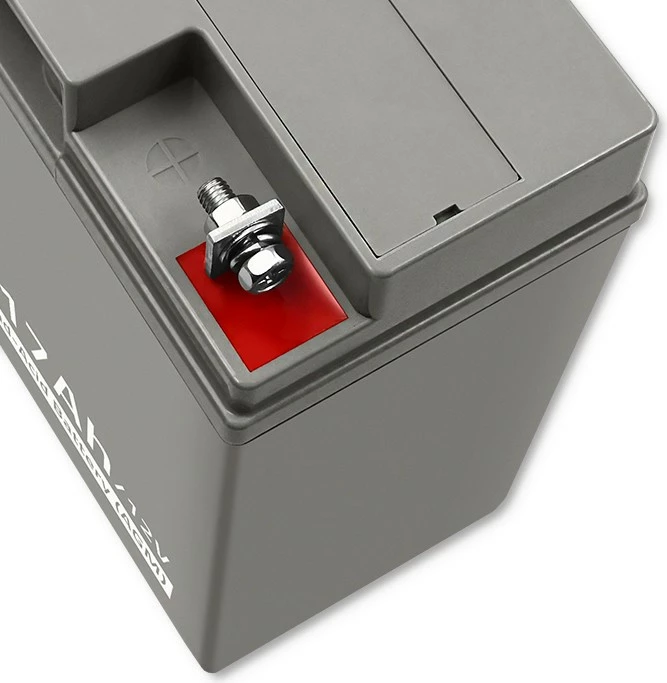 Bateri AGM Qoltec 53046, 12V, 17Ah, Gri