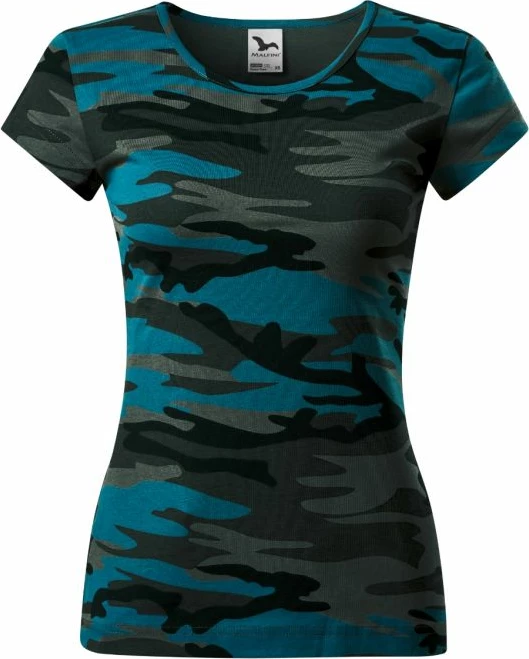 Maicë për femra Malfini, modeli Camo Pure, me mëngë [Madhësia: XS]