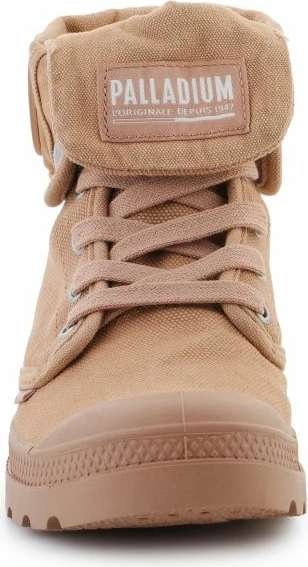 Këpucë për femra Palladium, ngjyrë kafe/bezhë