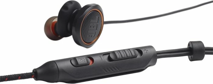 Kufje gaming me kabllo JBL Quantum 50, in-ear, mikrofon i integrum, kontroll volum/mute, 3.5mm, të zeza