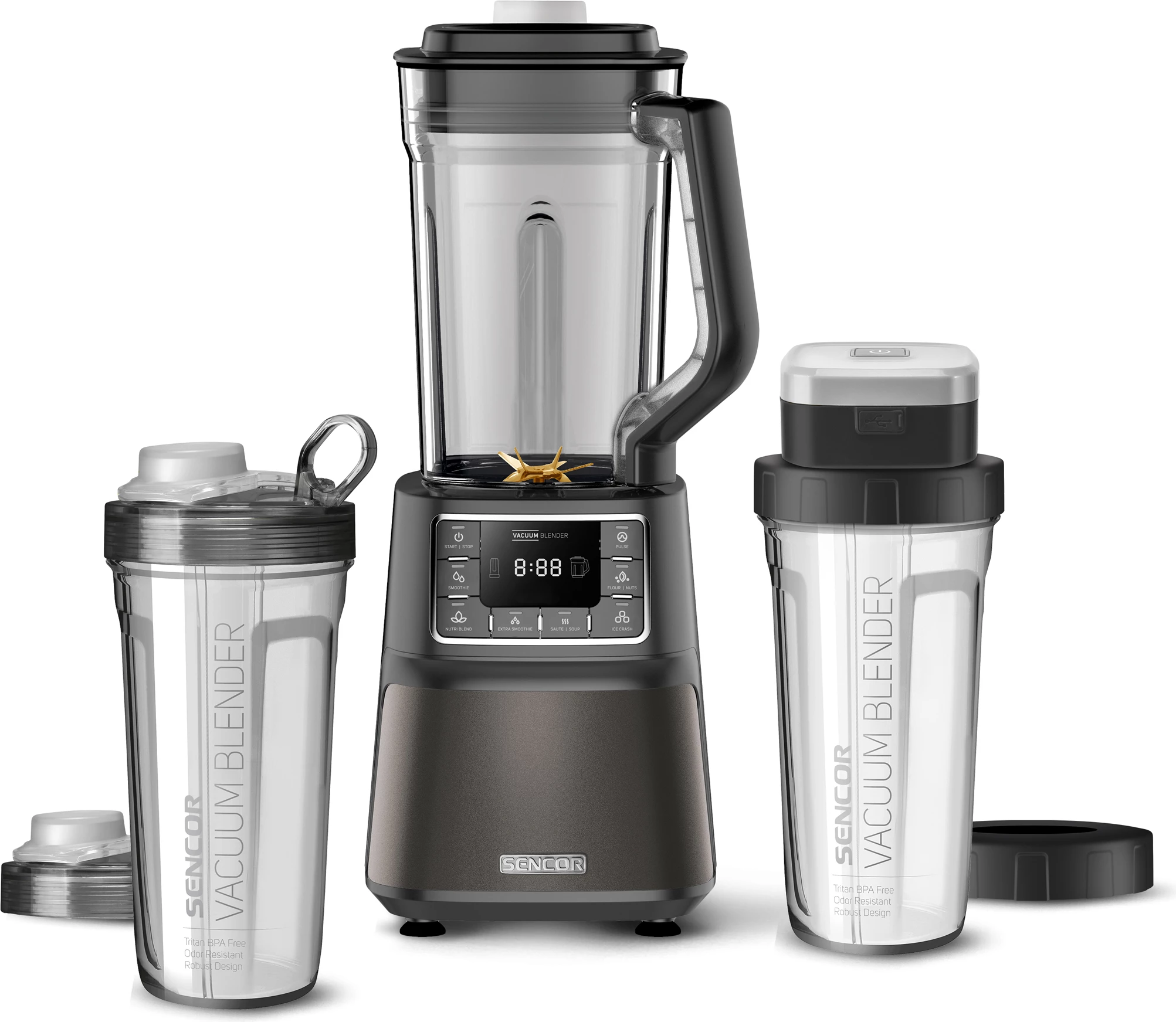 Super blender me vakum Sencor SBU 7878BK