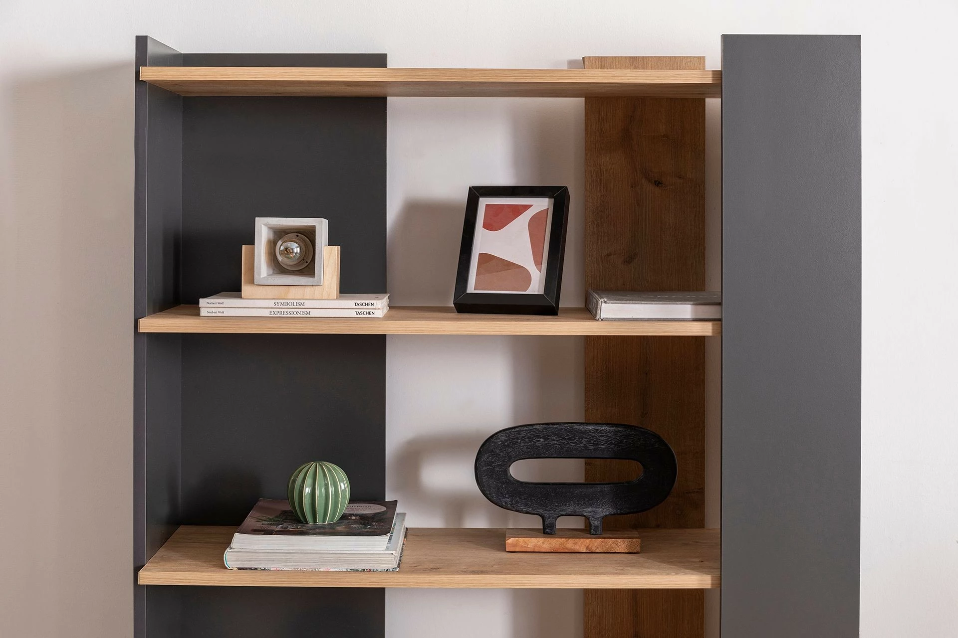 Raft librash Hanah Home, Viper, ngjyrë safir dhe antracit