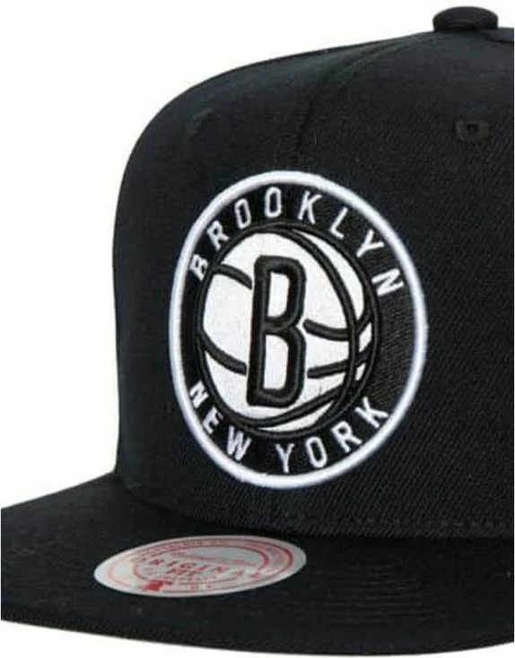 Kapelë Mitchell & Ness Brooklyn Nets, e zezë