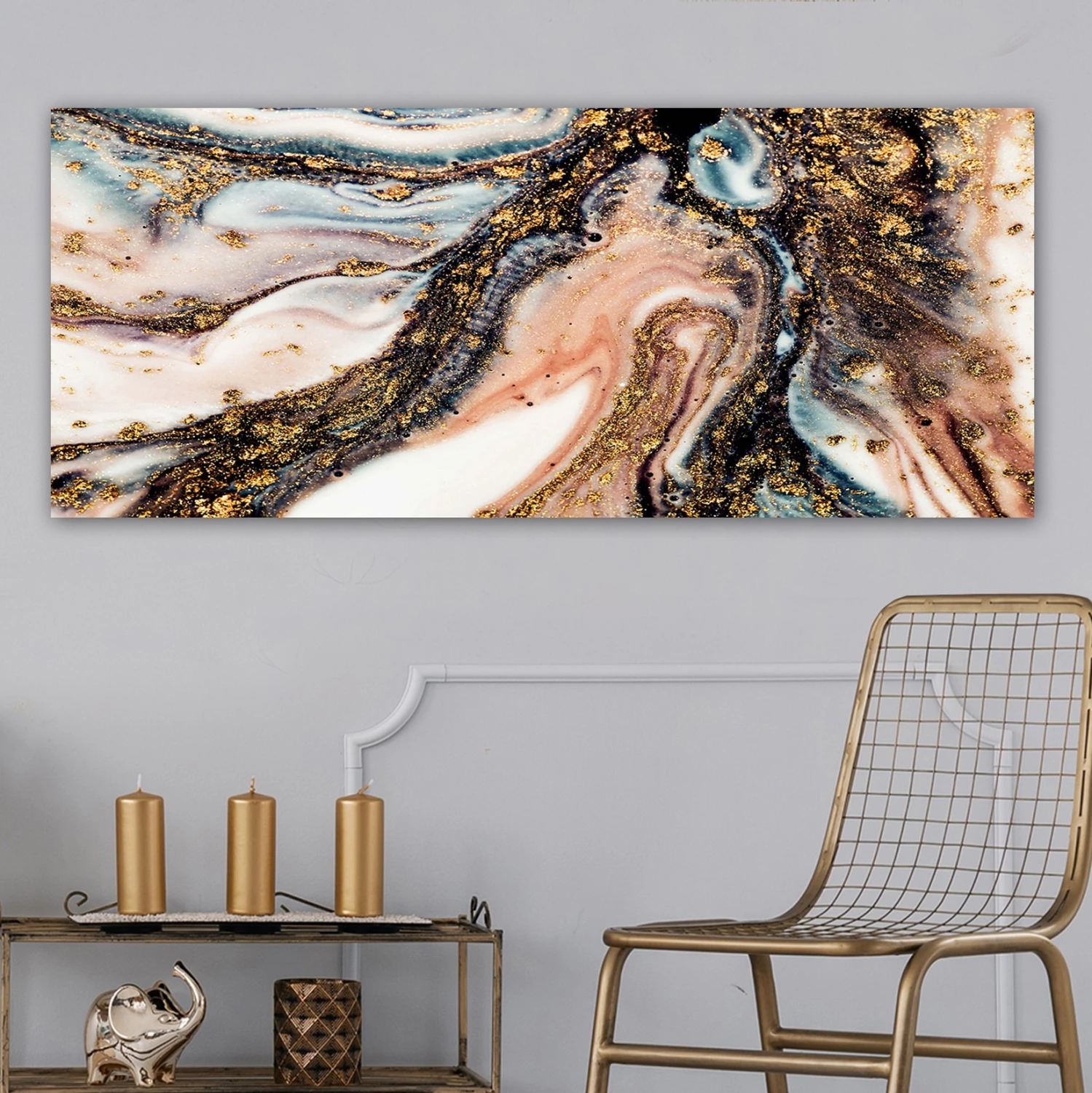Pikturë muri GOBI FH4793, kanavacë e printuar, 120x3x50cm