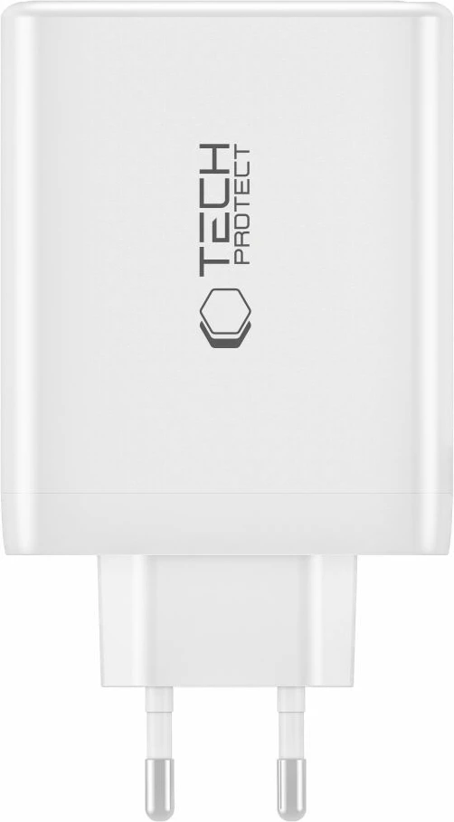 karikues rrjeti Tech-Protect NC100W-GAN GaN 100W, 3x USB-C PD + 1x USB-A QC 3.0, e bardhë, 1 copë