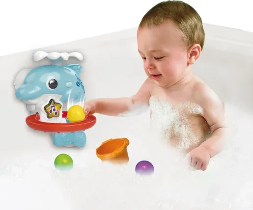 VTech Scoop & Score Dolphin Bath Toy