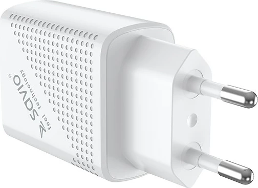 Kabllo karkuese Savio LA-05, USB 3.0, Type A, 18W, 1m, e bardhë