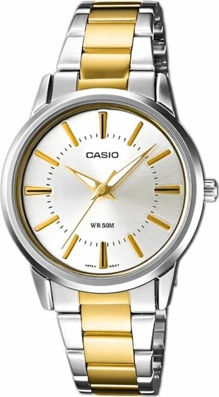 Orë dore për femra Casio, argjend e ar