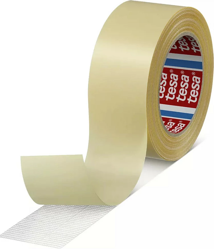 Shirit ngjitës dyanshëm Tesa 4934, 25 mm x 25 m, i bardhë