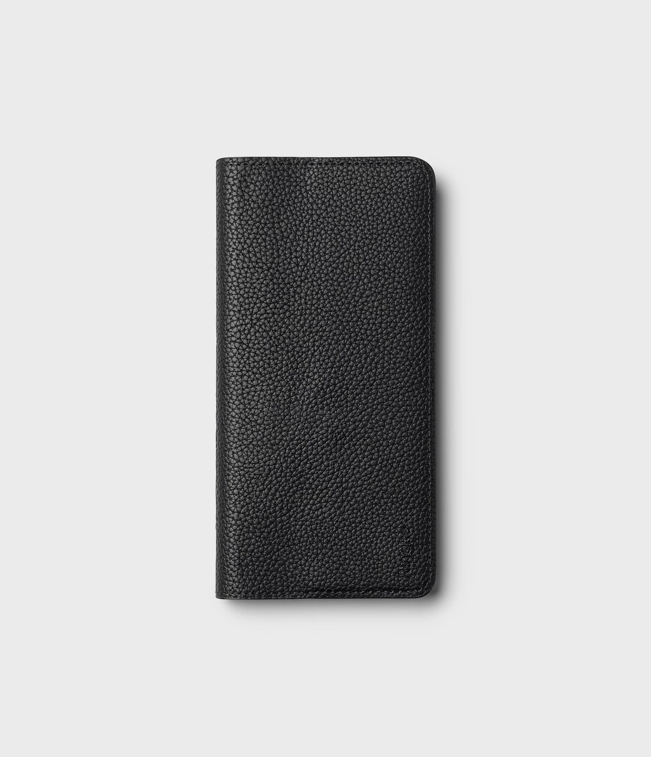 Mbështjellës Ringke Folio Signature për Samsung Galaxy S22+, lëkurë sintetike, e zezë