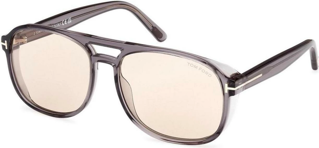Syze dielli për meshkuj Tom Ford FT1022 5820E, kafe