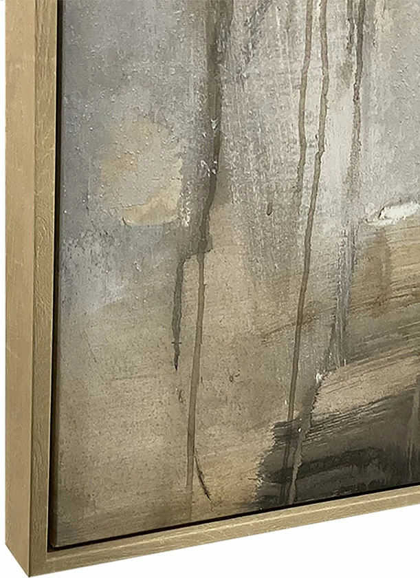 Pikturë dekorative NYRA me kornizë, shumëngjyrëshe, 82.6x4.3x82.6cm