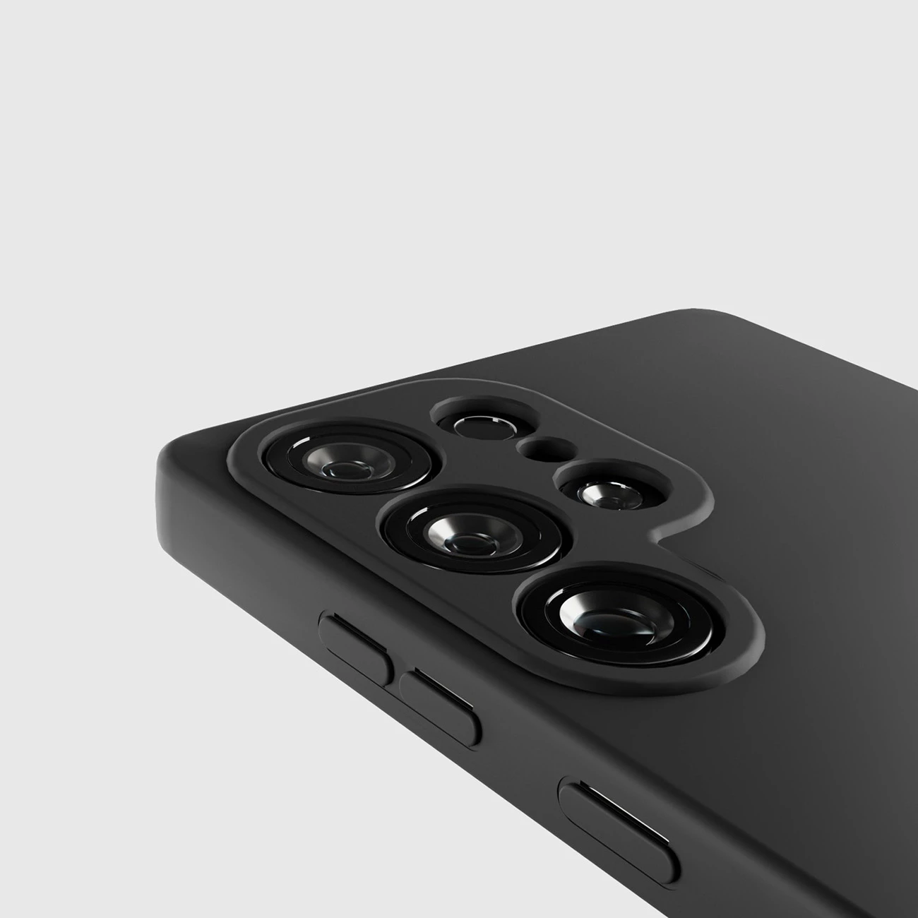 Mbështjellës SBS Instinct për Samsung Galaxy S25 Ultra, TPU me mikrofibër, i zi