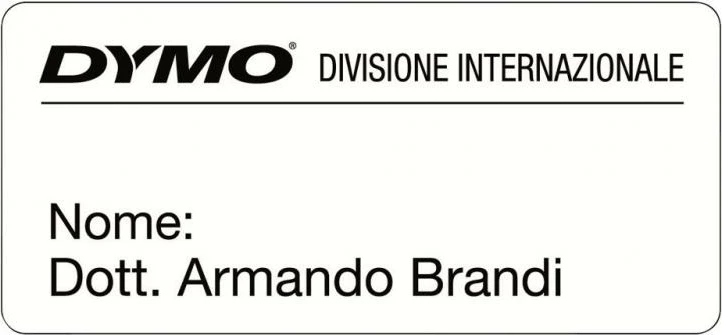 Etiketa Dymo 11356 (S0722560) LabelWriter 41 x 89 mm e bardhë