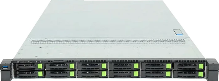 Server barebone Gigabyte R164-SG5-AAV1, Rack 1U, LGA 4710, 1600W, 12x 2.5" hot-swap, 80 PLUS Titanium