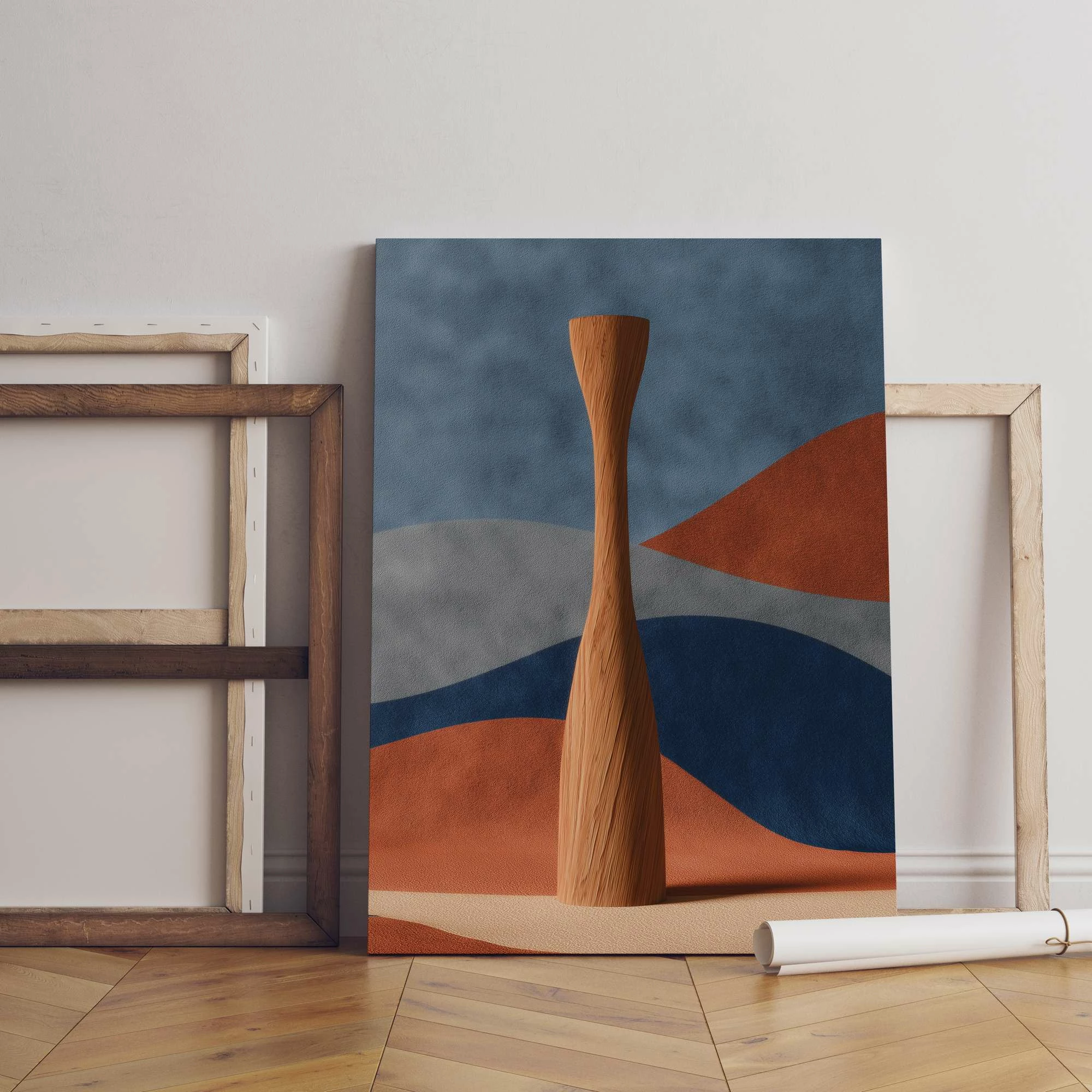 Pikturë dekorative në kanavacë, shumëngjyrëshe, Wallity, 70x100cm