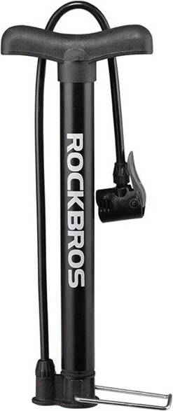 Pompë dyshemeje për biçikletë Rockbros A320, Metal, E zezë