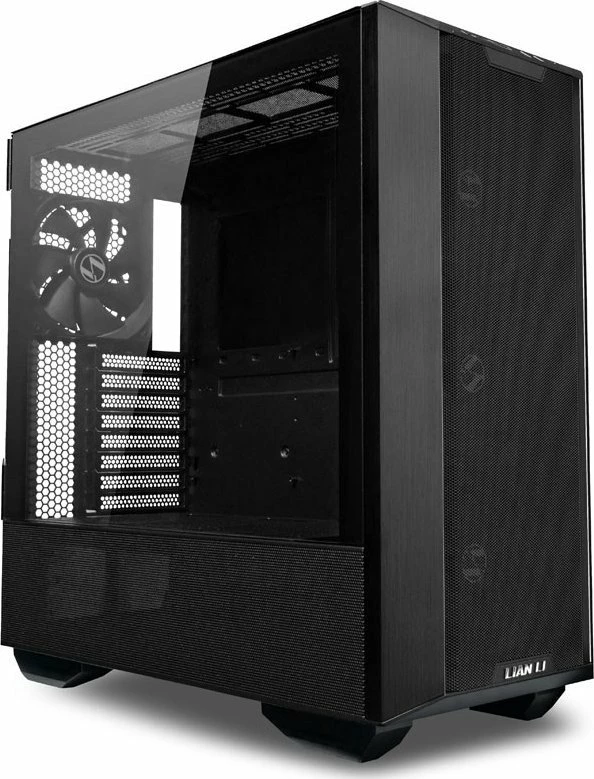 Kasë Lian Li LANCOOL III (LANCOOL 3-X) Midi Tower ATX/eATX, 4x140mm fan, USB-C, e zezë