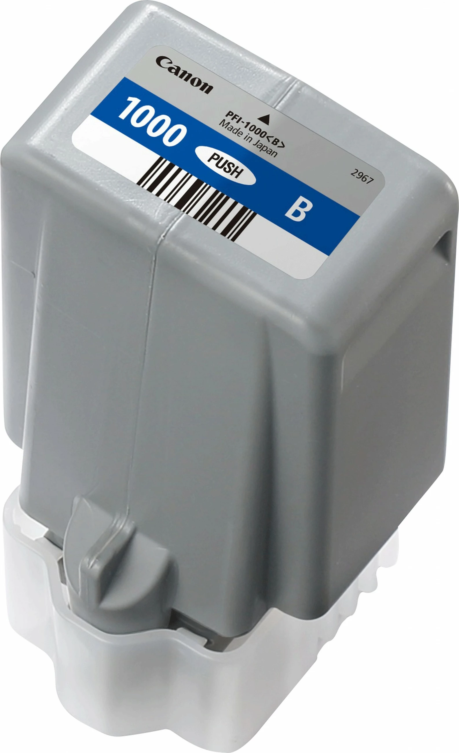 Karikator bojë Canon PFI-1000B, 80 ml, ngjyrë kaltër