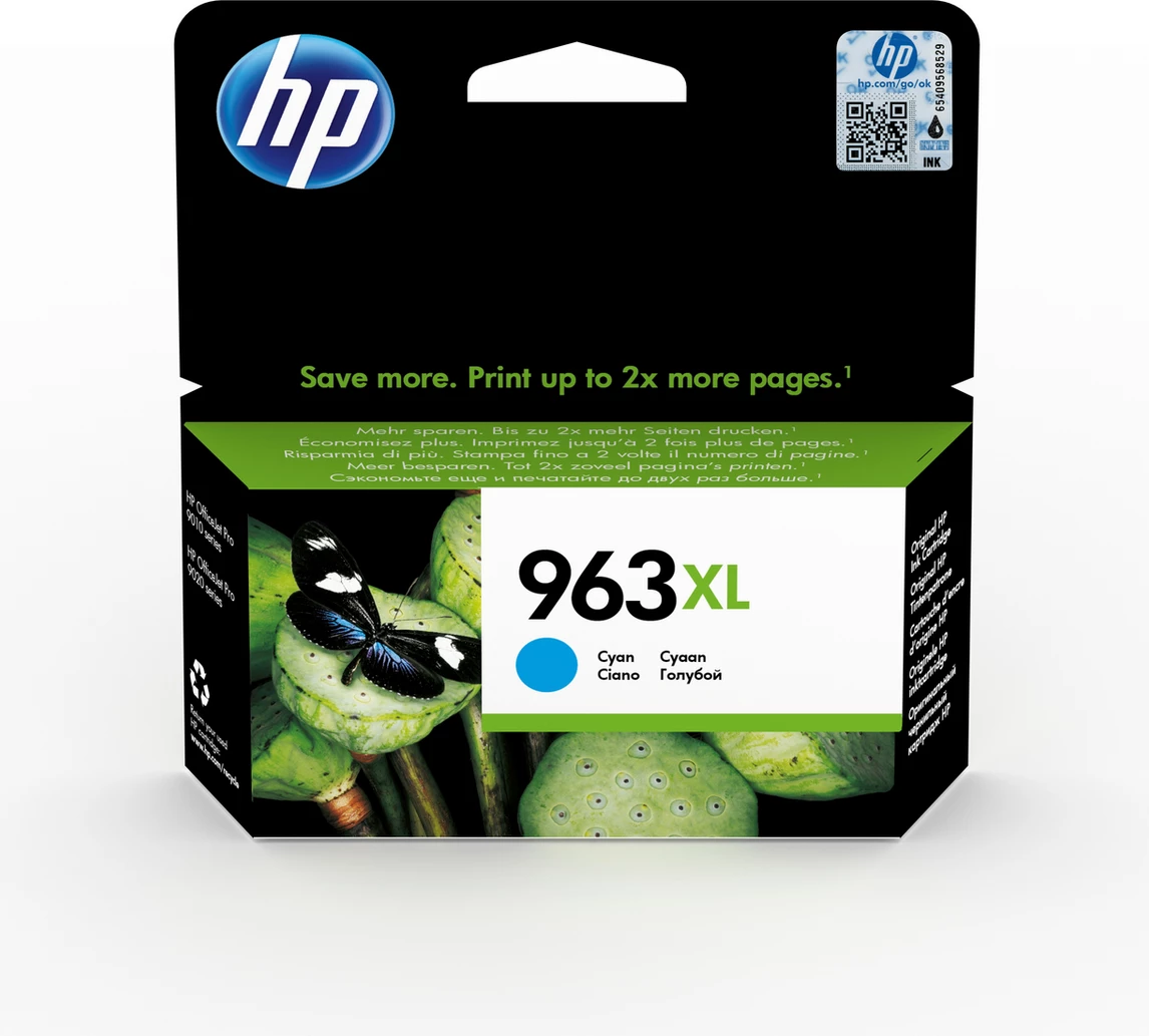 Kartush boje HP 963XL 3JA27AE kapacitet XL 22.77 ml rendiment 1600 faqe cian
