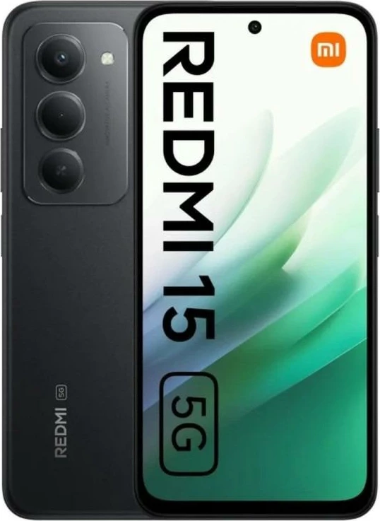 Celular Xiaomi Redmi 15 4GB 128GB 5G 6.9 inch Midnight Black