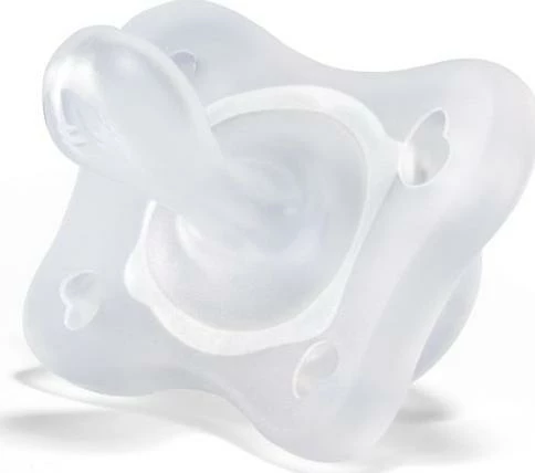 Biberon qetësues Chicco PhysioForma Mini Soft 0-2M silikon, mix, 2 copë