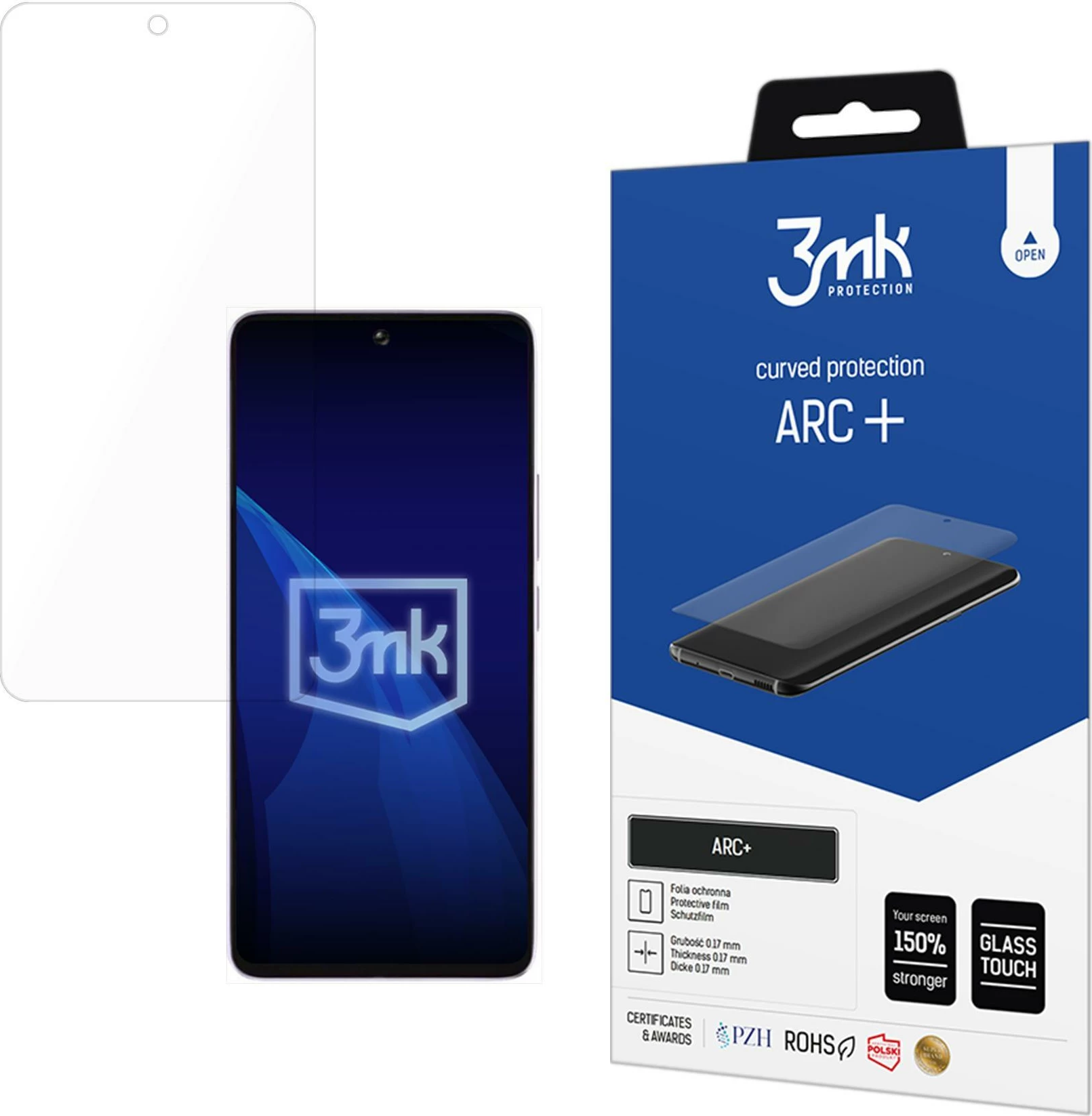 Folie mbrojtëse 3mk ARC+ për Xiaomi Poco M7 Pro 5G