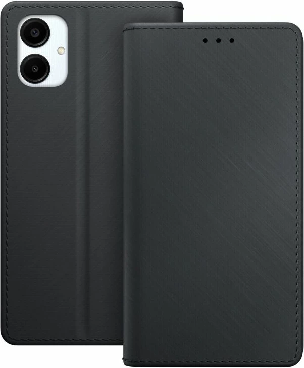 Wallet case 3mk Protection për Samsung Galaxy A06, e zezë
